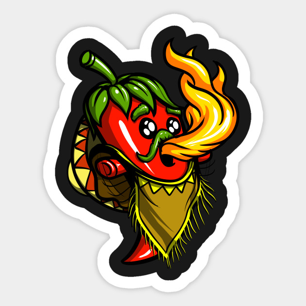Ghost Chili Pepper Hot Breathing Fire Mexican - Ghost Chili Pepper